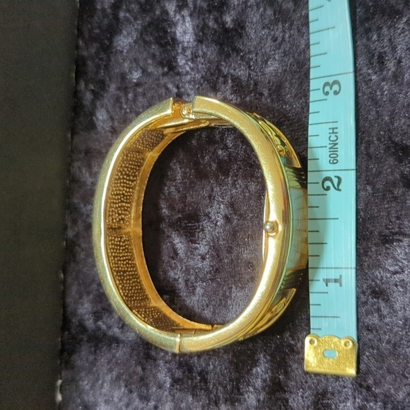 Gruen VTG Bracelet Panther Two Tone Watch GR7140 Stainless Steel Back - UNTESTED - Picture 7 of 9